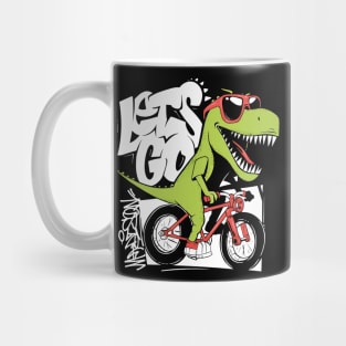 Adventurous Dino: Let's Go! Dinosaur Mug